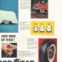 1956 Goodyear Tires Ad "New tires lose an inch"
