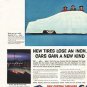 1956 Goodyear Tires Ad "New tires lose an inch"