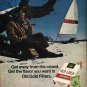 1972 Old Gold Cigarettes Ad "Get away"
