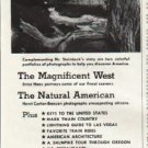 1961 Holiday Magazine Ad "John Steinbeck"