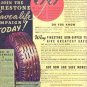 1937 Firestone Tire Vintage Ad "Risk Your Life...!"