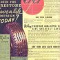 1937 Firestone Tire Vintage Ad "Risk Your Life...!"