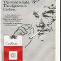 1965 Carlton Cigarettes Ad "The word is light"