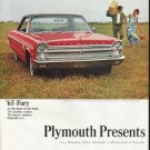 1965 Plymouth Ad "The Roaring '65s" ~ (model year 1965)