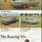 1965 Plymouth Ad "The Roaring '65s" ~ (model year 1965)