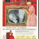 1958 Westinghouse Television Ad "No More Tuning"