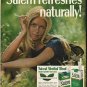 1972 Salem Cigarettes Ad "Salem refreshes naturally"