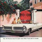 1965 Pontiac Bonneville Ad "does for quick" ~ (model year 1965)