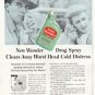 1956 Vicks Nasal Spray Ad "New Wonder"