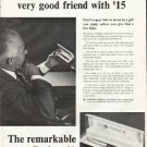 1961 Parker Pen Ad "very good friend"