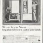 1964 Amana Refrigerator Ad "We care"