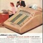 1956 National Cash Register Ad "half the time"