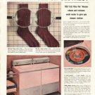 1956 General Electric Ad "No Lint Fuzz"