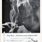 1961 King Sano Cigarettes Ad "America's purest tobacco taste"