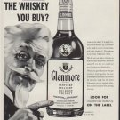 1954 Glenmore Whiskey Ad "Who Makes The Whiskey"