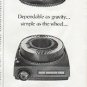 1965 Eastman Kodak Company Ad "Dependable as gravity"