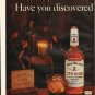 1961 Hiram Walker's Ten High Bourbon Ad "TRUE bourbon"