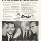 1956 Norelco Shaver Ad "Rotary Blades"