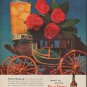 1952 Four Roses Whiskey Ad "Worth holding up"