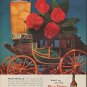 1952 Four Roses Whiskey Ad "Worth holding up"