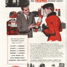 1958 Thermos Ad "You're sure of the quality"