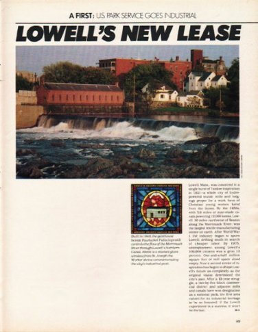 1980 Lowell, Massachusetts Article "New Lease"