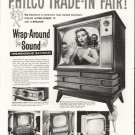 1958 Philco Television Ad "Trade-In"