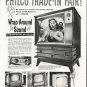 1958 Philco Television Ad "Trade-In"
