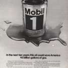 1980 Mobil Oil Ad "next ten years"