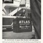 1956 Atlas Batteries Ad "He stands"