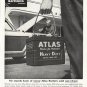 1956 Atlas Batteries Ad "He stands"