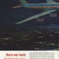 1958 American Airlines Ad "Across the continent"