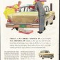 1958 Chevrolet Biscayne Ad "being looked at" ~ (model year 1958)