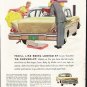 1958 Chevrolet Biscayne Ad "being looked at" ~ (model year 1958)