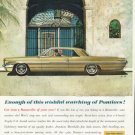 1962 Pontiac Ad "wishful watching" ~ (model year 1962)