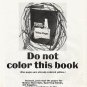1965 Yellow Pages Ad "Do not color"