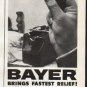 1961 Bayer Aspirin Ad "the pains and fever"