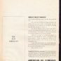 1961 American Oil Company Ad "World's Tallest Traveler!"