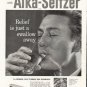1958 Alka-Seltzer Ad "swallow away"