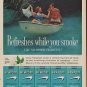 1960 Newport Cigarettes Ad "Hint of Mint"