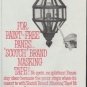 1961 Scotch Brand Ad "For Paint-Free Panes"