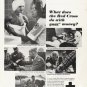 1965 Red Cross Ad "What does the Red Cross do"