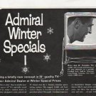 1963 Admiral Television Ad "totally new concept"