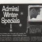 1963 Admiral Television Ad "totally new concept"