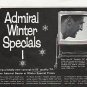 1963 Admiral Television Ad "totally new concept"