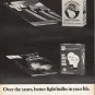 1972 General Electric Ad "Over the years"