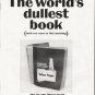 1964 Yellow Pages Ad "world's dullest book"