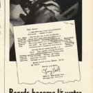 1948 Benex Brushless Shave Ad "1/5 water"