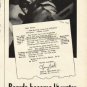 1948 Benex Brushless Shave Ad "1/5 water"