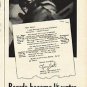 1948 Benex Brushless Shave Ad "1/5 water"